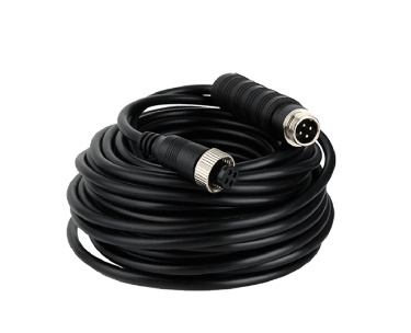 Accesorios para DVR Móviles | DAHUA MCNU-GXF4-GXM4-12 — Cable Extensor para DVR Movil, M12 Hembra - M12 Macho, 12 Metros, Negro