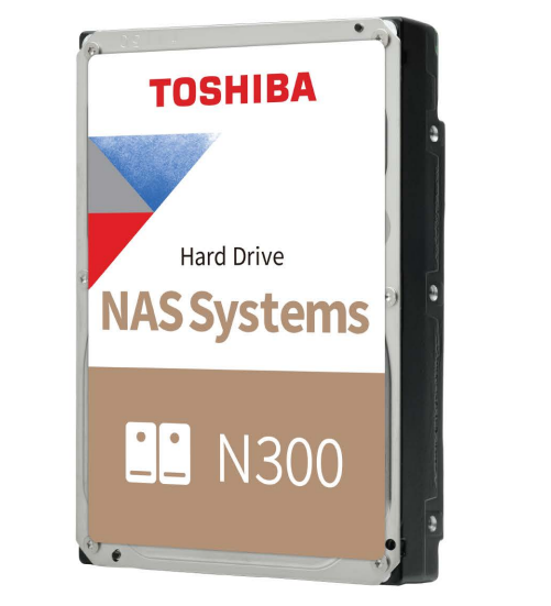 Discos Duros para NAS | TOSHIBA HDWG81GXZSTA — Disco Duro para NAS N300 3.5", 16TB, SATA III, 6 Gbit/s, 7200RPM 512MB Caché