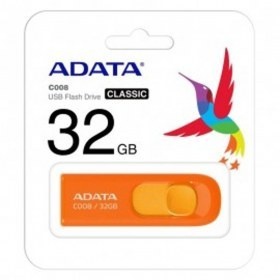Memorias USB | ADATA AC008-32G-ROR — Memoria USB C008, 32GB, USB-A 2.0, Naranja