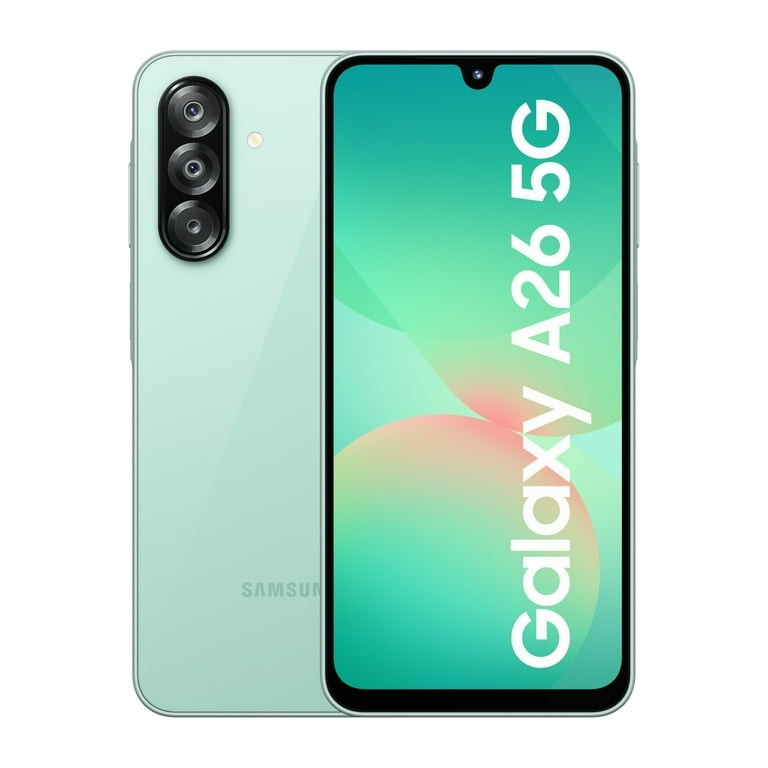 Celulares | SAMSUNG SAMS-SM-0022609 — Galaxy A26 5G 6.7" Dual SIM, 128GB, 6GB RAM, Verde