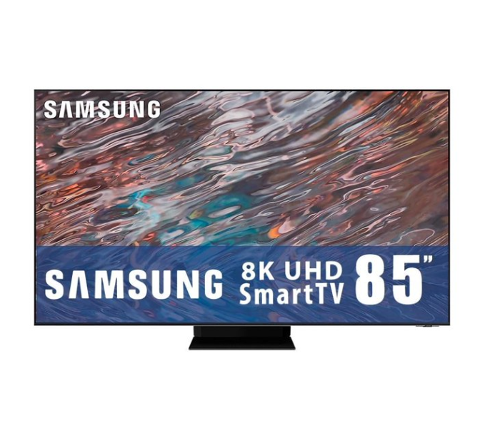 Pantallas | SAMSUNG QN85QN800AFXZX — Smart TV QLED Neo 85", 8K Ultra HD, Negro
