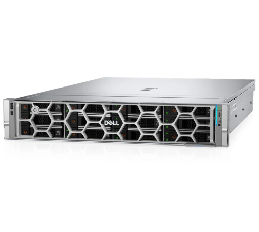 Servidores | DELL 3000201455046.1001 — Servidor R570, Intel Xeon 6511P, 32GB DDR5, 480GB, 3.5", SATA III, 2U - no Sistema Operativo Instalado