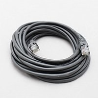 Cables Patch | GHIA GCB-016 — Cable Patch Cat5e UTP RJ-45 Macho - RJ-45 Macho, 5 Metros, Gris