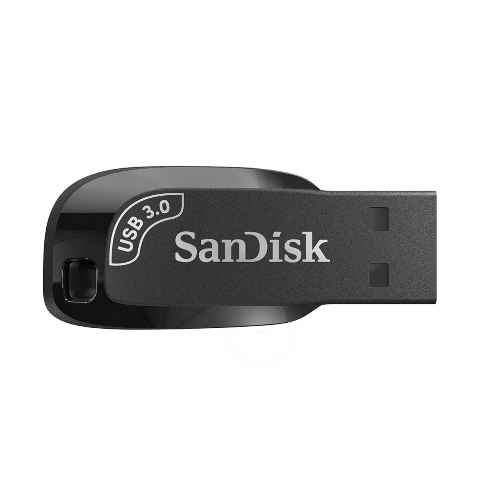 Memorias USB | SANDISK SDCZ410-128G-G46 — Memoria USB Ultra Shift, 128GB, USB-A 3.0, Lectura 100MB/s, Negro