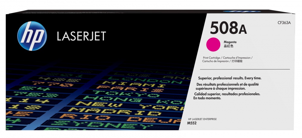Tóner | HP CF363A — Tóner 508A Magenta, 5.000 Páginas