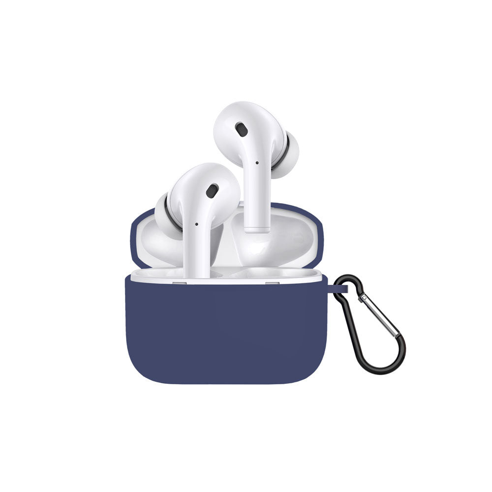 Audífonos Intrauriculares | ARGOMTECH ARG-HS-5070BL — Audífonos Intrauriculares con Micrófono SKEIPODS E70, Inalámbrico, Bluetooth, Blanco - Incluye Estuche Azul