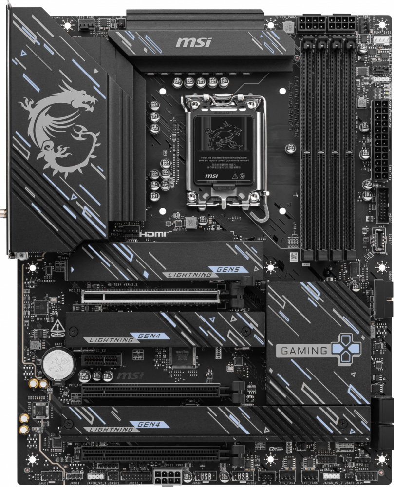 Tarjetas Madre | MSI Z890 GAMING PLUS WIFI — Tarjeta Madre , ATX, LGA 1851, Intel Z890, 256GB DDR5, HDMI/DP para Intel