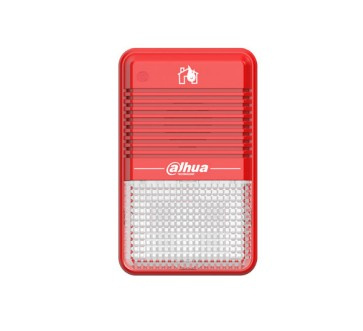 Sirenas | DAHUA DHI-HY-C151 — Sirena con Estrobo , para Exterior, Alámbrico, 75 dB