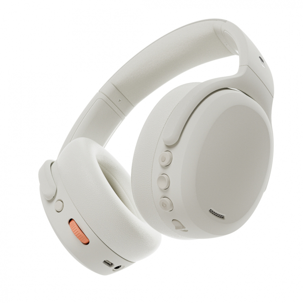 Audífonos | SKULLCANDY 810145320228 — Audífonos con Micrófono Crusher ANC 2, Bluetooth, Cancelación de Ruido, Alámbrico/Inalámbrico, USB, Gris