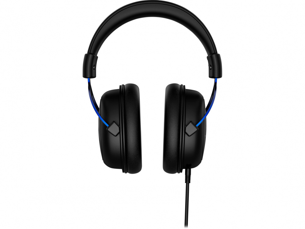 Audífonos | HYPERX 4P5H9AA — Audífonos Gamer para PC y Consolas, Alámbrico, 1.3 Metros, 3.5mm, Negro/Azul