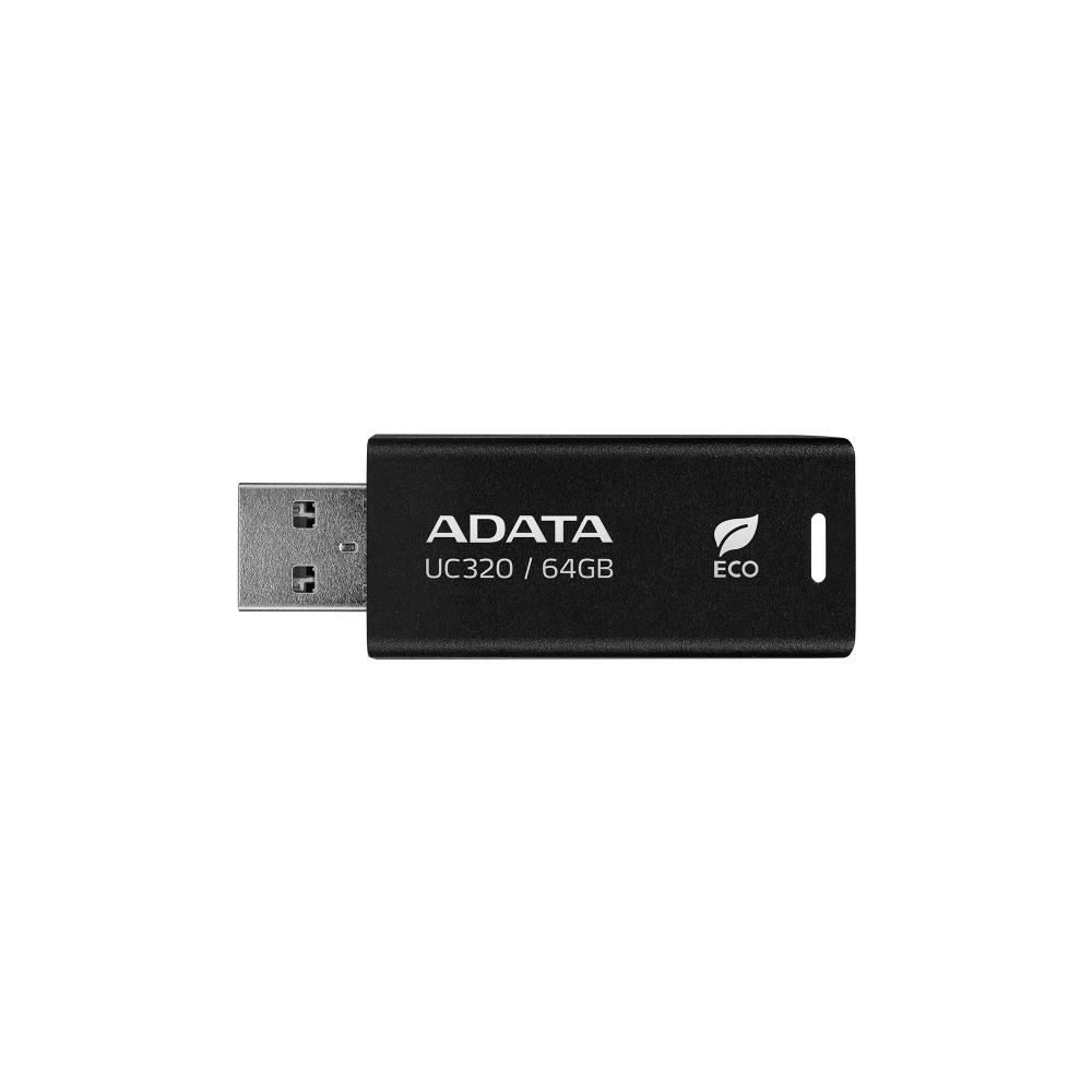 Memorias USB | ADATA UC320-64G-RBK/BK — Memoria USB UC320, 64GB, USB-A 3.0, Negro
