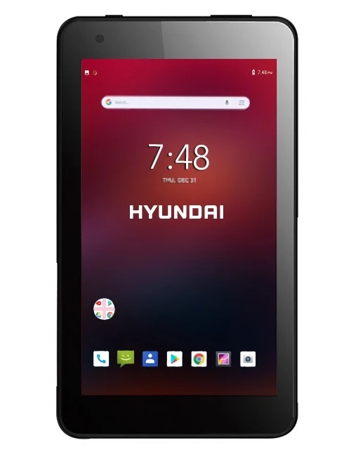 Tablets | HYUNDAI HT0705W08A — Tablet Koral 7W4 7", 8GB, 600 x 1024 Pixeles, Android 8.0 Oreo, Bluetooth 4.0, Negro