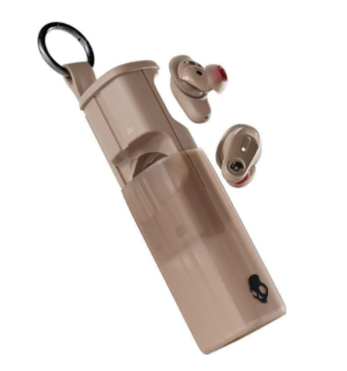 Audífonos Intrauriculares | SKULLCANDY 810145323106 — Audífonos Intrauriculares con Micrófono Method 360, Inalámbrico, Bluetooth, Cancelación de Ruido, USB-C, Café