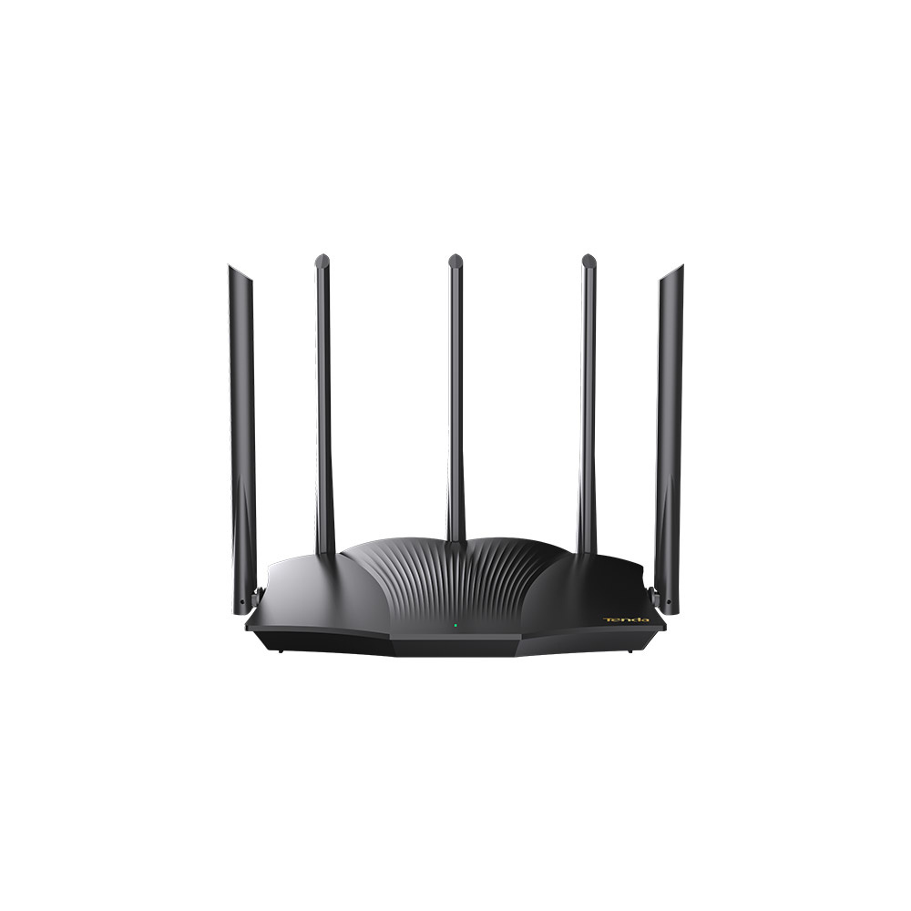 Router | TENDA TX12 PRO — Router Gigabit Ethernet AX3000 Wi-Fi 6, Inalámbrico, 2402 Mbit/s, 3x RJ-45, 2.4/5GHz, 5 Externas 6dBi