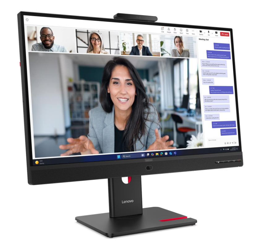 Monitores | LENOVO 64B8UAR1LA — Monitor ThinkVision T27QD-4v LED IPS 27", 2560x1440, 75Hz, HDMI/DisplayPort, Bocinas Integradas, Negro
