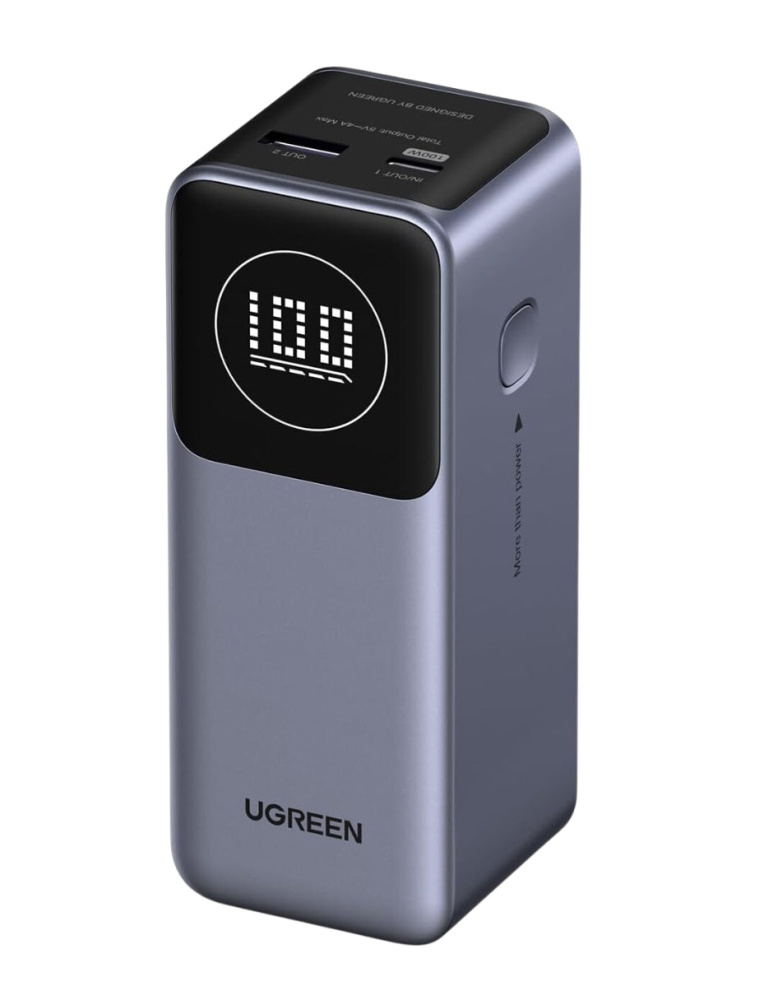 Cargadores Portátiles | UGREEN 6941876242948 — Cargador Portátil Power Bank Nexode, 12Ah, Gris