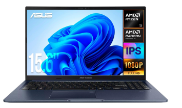 Laptops | ASUS D1502NAQ-R — Laptop Vivobook 15, 15.6" 1920x1080 Full HD, AMD Ryzen 5 150, 24GB, 512GB SSD, Windows 11 Home, Español