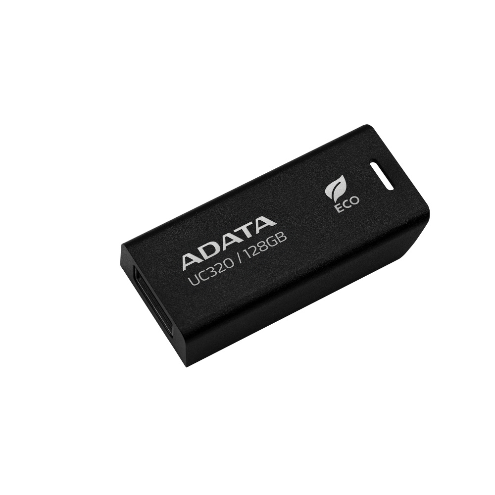 Memorias USB | ADATA UC320-128G-RBK/BK — Memoria USB UC320, 128GB, USB-A 3.0, Escritura 100MB/s, Negro