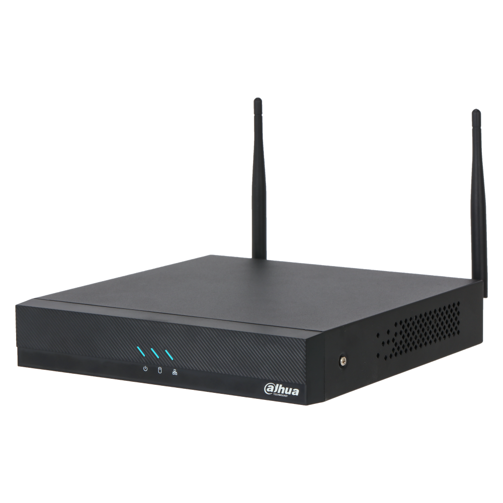 Grabadoras de Video en Red (NVR) | DAHUA DHI-NVR2104HC-W — NVR de 4 Canales para 1 Discos Duros, máx. 20TB, 2 x USB 2.0, 1 x RJ-45