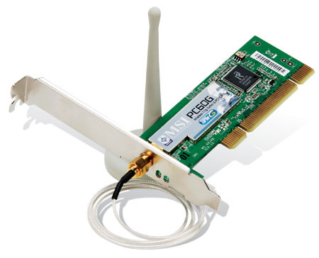 Tarjetas y Módulos de Red | MSI MS-6834B — Tarjeta de Red , 54Mbit/s PCI Express, 1 Antenas