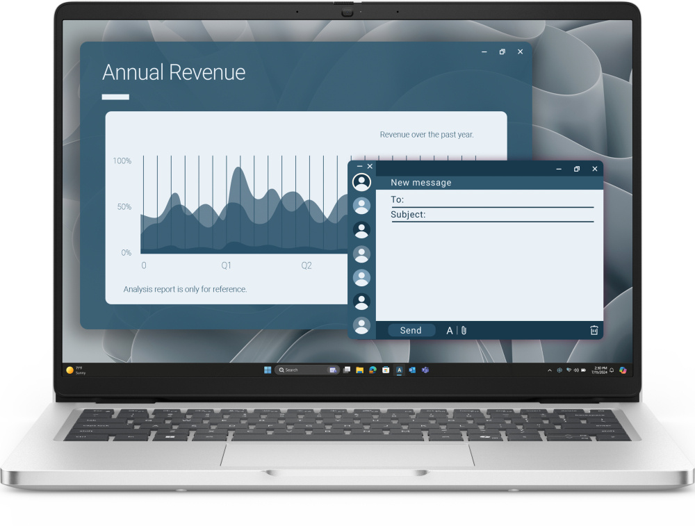 Laptops | DELL NFF86 — Laptop Pro 14, 14" 1920x1200 WUXGA, AMD Ryzen AI 5 340, 16GB, 512GB SSD, Windows 11 Pro, Español