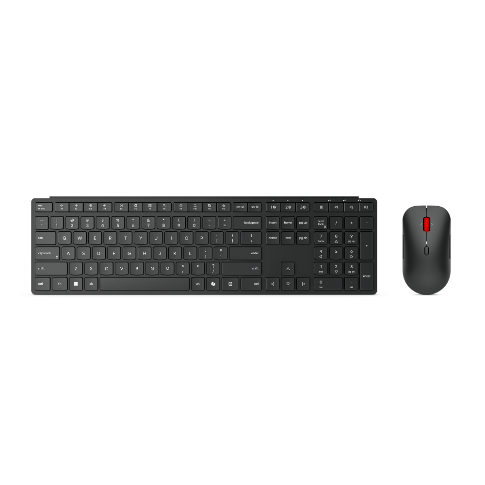 Kits de Teclado y Mouse | LENOVO 4X31S04857 — Kit de Teclado y Mouse , Inalámbrico, RF Inalámbrico/Bluetooth, Negro, Español