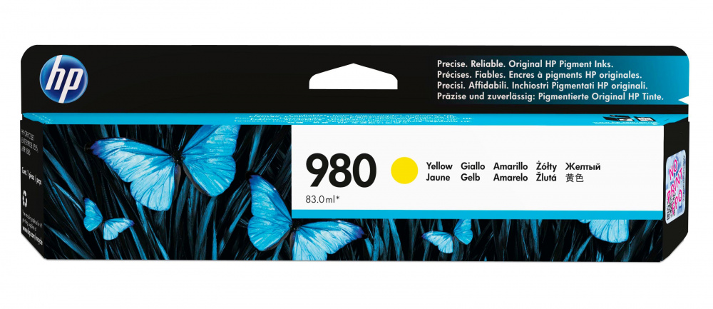 Cartuchos | HP D8J09A — Cartucho 980 Amarillo Original, 6600 Páginas