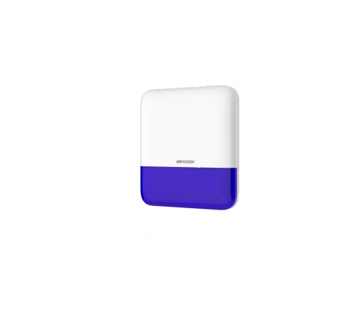 Sirenas | HIKVISION DS-PS1-E-WB/B — Sirena con Luz Estroboscópica , Inalámbrico, 110dB, Blanco/Azul