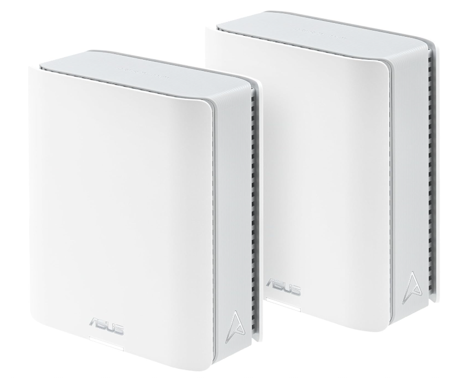 Wi-Fi en Malla | ASUS 90IG08Y0-MA1CAV — Router con Sistema de Red Wi-Fi en Malla ZenWiFi BT10, 3 x RJ-45, 5764 Mbit/s WLAN, Triple Banda 2.4/5/6 GHz, Wi-Fi 7, 8 Antenas Internas, 2 Piezas
