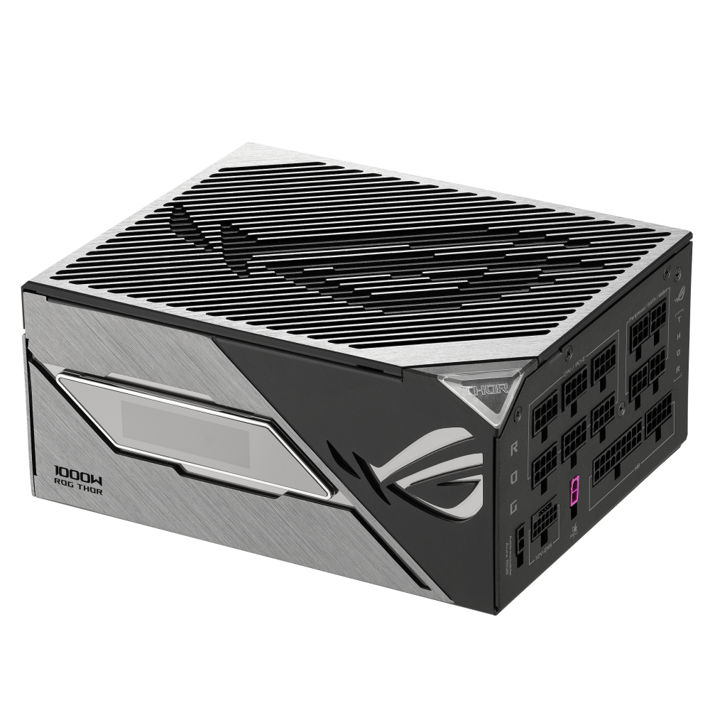 Fuentes de Poder para PC's | ASUS 90YE00V3-B0NA00 — Fuente de Poder ROG-THOR-1000P3-GAMING 80 PLUS Platinum ATX, Modular, 24-pin ATX, 12VHPWR, 135mm, 1000W