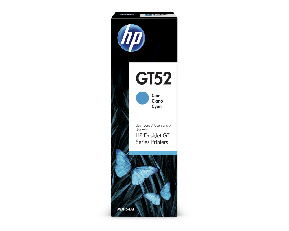 Tanques de tinta | HP M0H54AL — Tanque de Tinta GT52 Cian, 70ml, 8.000 Páginas