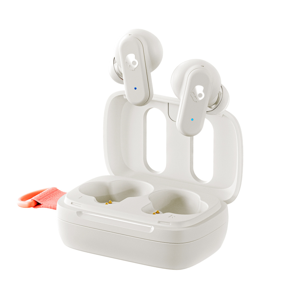 Audífonos Intrauriculares | SKULLCANDY S2DCW-R951 — Audífonos Intrauriculares con Micrófono Dime 3, Inalámbrico, Bluetooth, Blanco