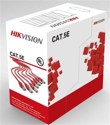 Bobinas de Cable Ethernet | HIKVISION DS-1LN5E-S — Bobina de Cable Ethernet Cat5e, UTP, 305 Metros