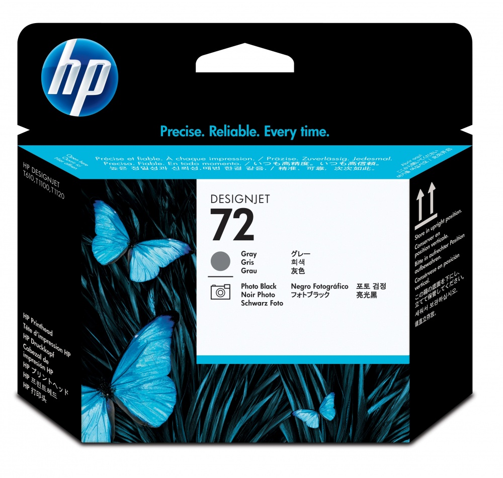Cabezales | HP C9380A — Cabezal 72 Gris/Negro Fotográfico
