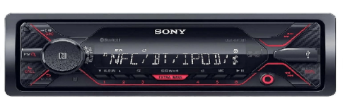 Autoestéreos | SONY DSX-A410BT/Q1 — Autoestéreo DSX-A410BT, 55W, Bluetooth, USB, MP3, AUX