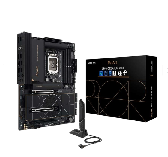 Tarjetas Madre | ASUS 90MB1JD0-MVAAY0 — Tarjeta Madre ProArt Z890 Creator Wifi, ATX, LGA 1851, Intel Z890, 256GB DDR5, HDMI/DP para Intel