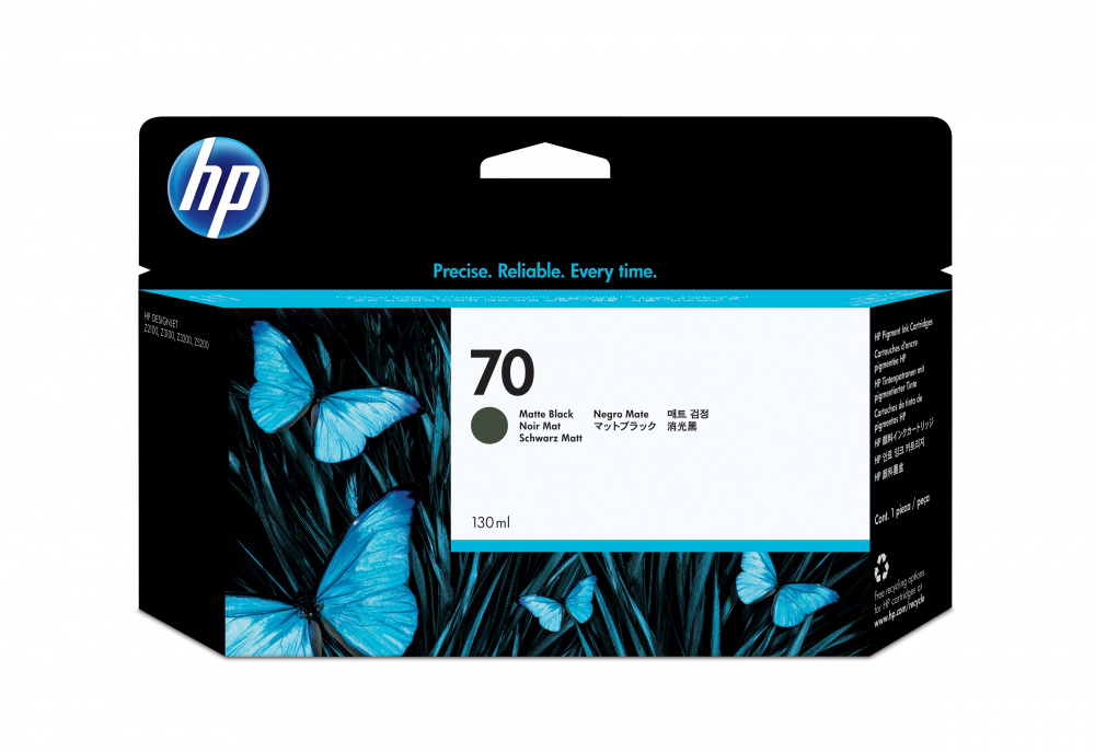 Cartuchos | HP C9448A — Cartucho 70 Negro Original Mate 130ml