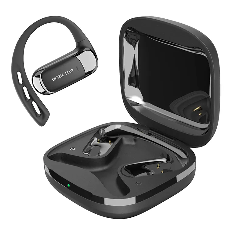 Audífonos Intrauriculares | LUVAA 26 OPENEAR FORTE NGR — Audífonos Intrauriculares con Micrófono OPENEAR Arco, Inalámbrico, Bluetooth, Negro