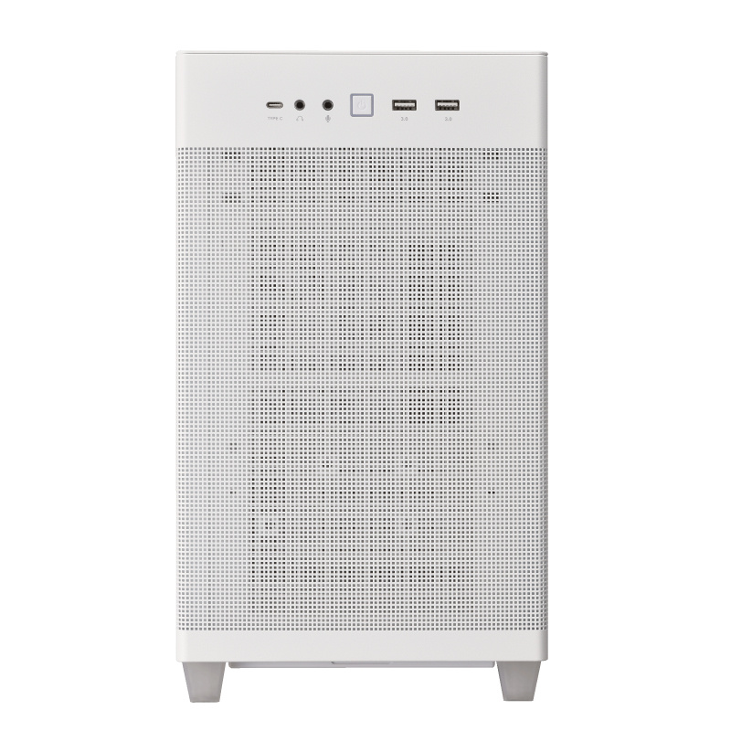 Gabinetes | ASUS 90DC00G3-B39000 — Gabinete Prime AP201, Mini-Tower, Micro-ATX/Mini-ITX, USB 3.0, sin Fuente, 1 Ventilador Instalado, Blanco