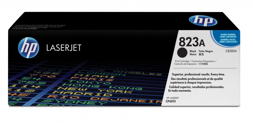 Tóner | HP CB380A — Tóner 823A Negro, 16.500 Páginas