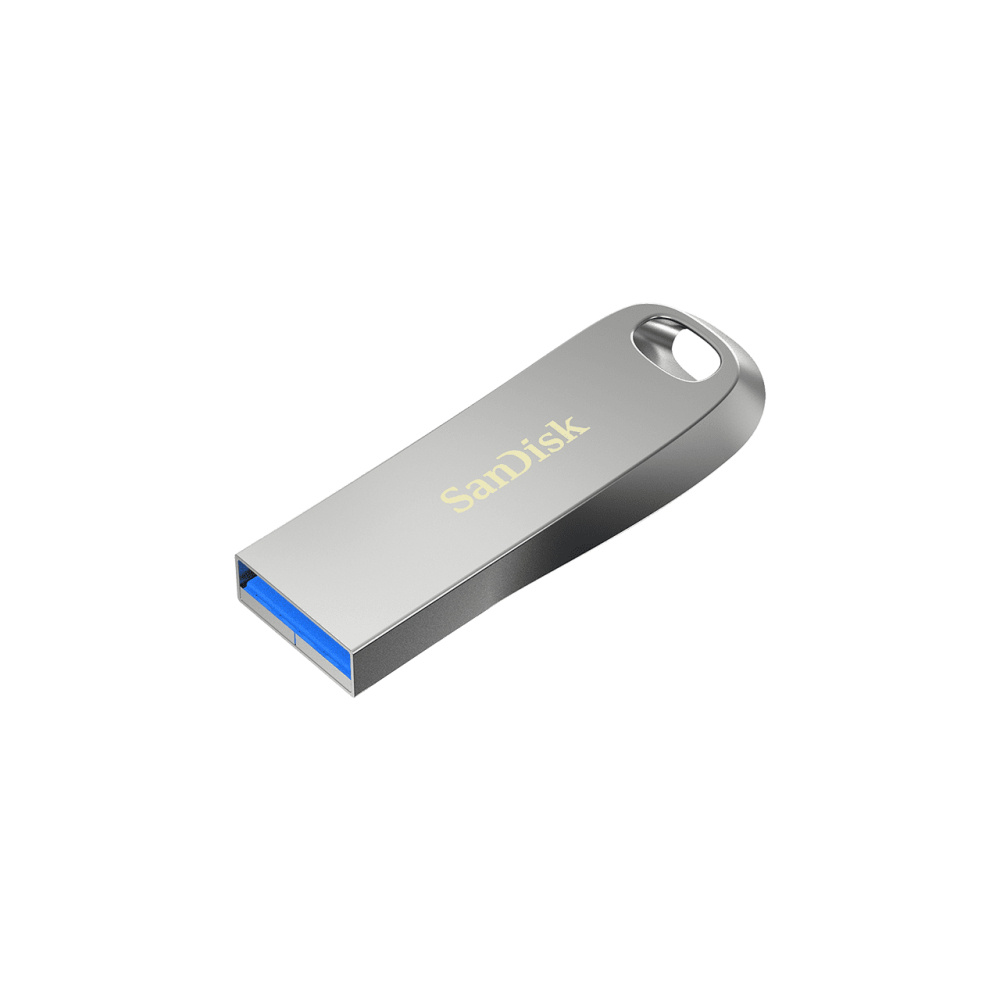Memorias USB | SANDISK SDCZ74-512G-G46 — Memoria USB Ultra Luxe, 512GB, USB-A 3.0, Lectura 150MB/s, Plata