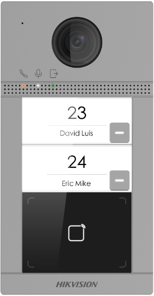 Videoporteros | HIKVISION DS-KV8213-WME1(C) — Videoportero , Altavoz, Alámbrico/Inalámbrico, Gris