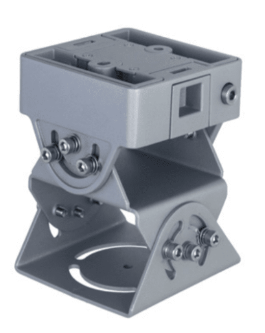 Brazos y Soportes | DAHUA 8019 — Soporte de Poste para Cámara Bullet, hasta 10kg, Gris