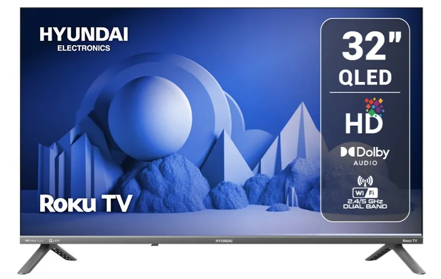 Pantallas | HYUNDAI HYLED-3258QR — Smart TV QLED 3258QR 32", Full HD, Negro