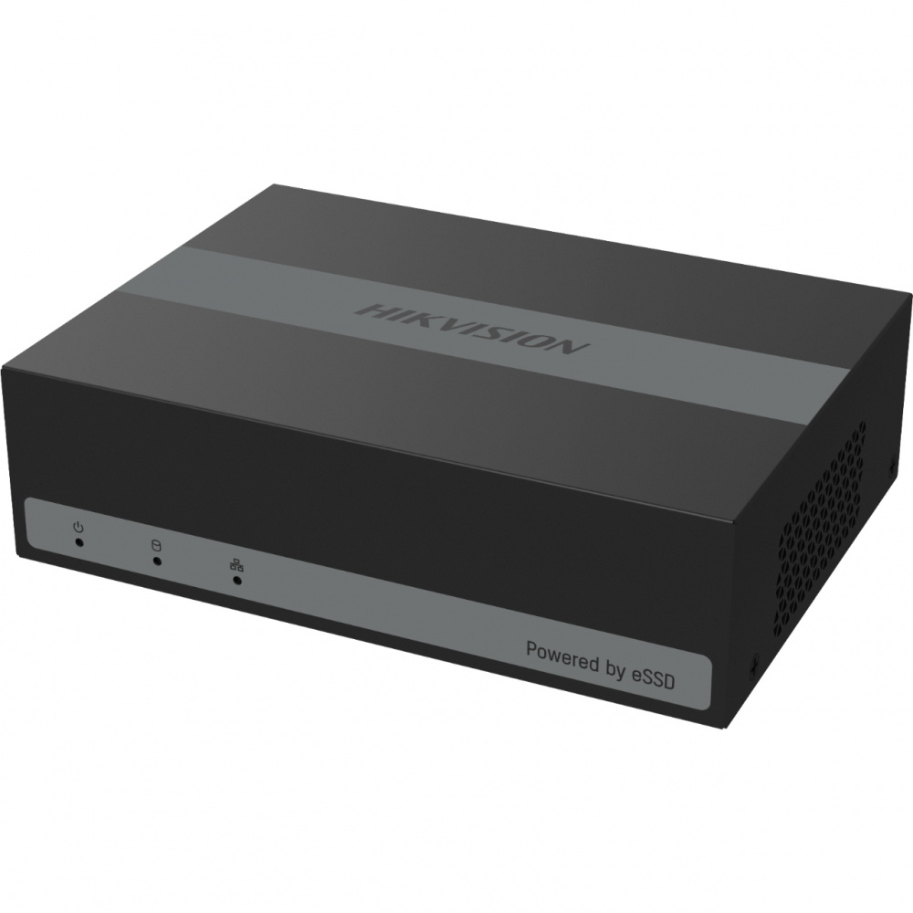Grabadoras de Video Digital (DVR) | HIKVISION DS-E04HGHI-B — DVR de 4 Canales TurboHD + 1 Canal IP para 1 Disco Duro, 2x USB 2.0, 1x RJ-45, 1x HDMI ― Incluye eSSD Instalado 300GB