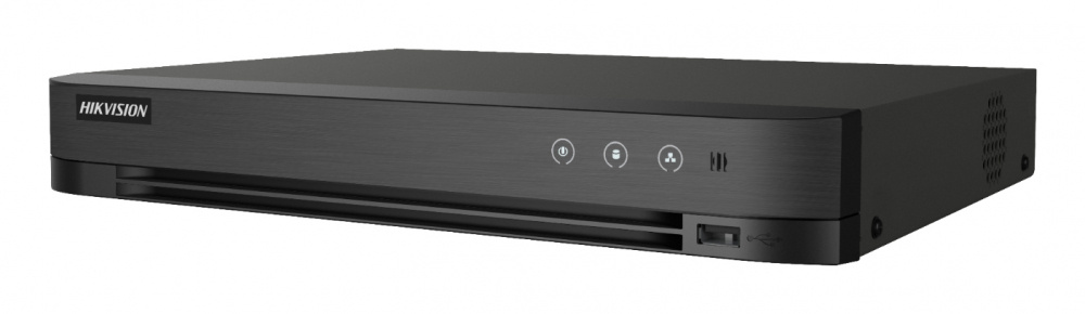 Grabadoras de Video Digital (DVR) | HIKVISION IDS-7204HUHI-M1/A/X — DVR 4 Canales para 1 Discos Duros, máx. 10TB, 2 x USB 2.0, 1 x RJ-45