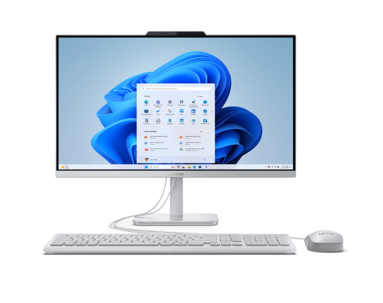 All in One | LENOVO F0JN0017LD-W11-V2 — A100 F0JN0017LD All-in-One 23.8", Intel N100, 24GB, 512GB SSD, Windows 11 Home