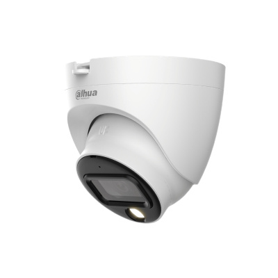 Cámaras de Seguridad CCTV | DAHUA DH-HAC-HDW1239TLQN-A-LED-0280B — Cámara CCTV Domo para Exteriores HAC-HDW1239TLQ(-A)-LED, Alámbrico, 1920 x 1080 Pixeles, Día/Noche, Blanco