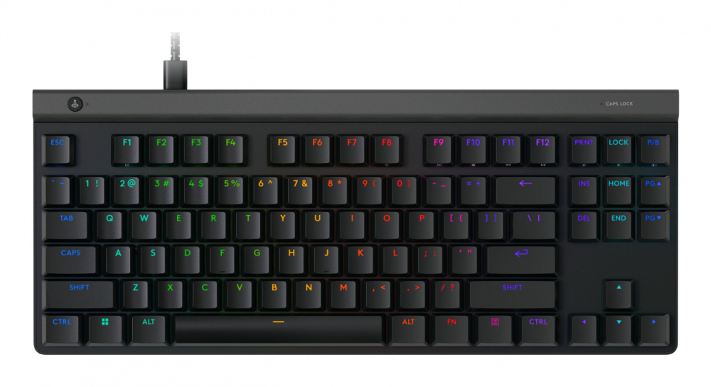 Teclados | LOGITECH 920-012868 — Teclado Gamer G515 TKL LED RGB TKL, Teclado Mecánico, Tactile, Alámbrico, USB, Negro, Inglés
