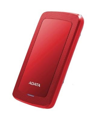 Discos Duros Externos | ADATA AHV300-2TU31-CRD — Disco Duro Externo HV300 2.5'', 2TB, USB 3.1, Rojo - para Mac/PC